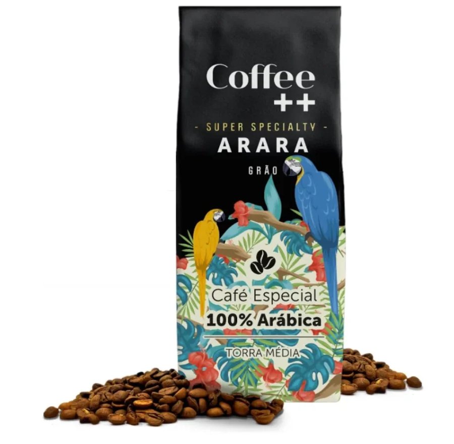 Café especial Coffee++ Arara, torra média (250 g)